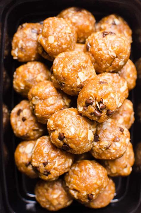 Peanut Butter Protein Balls - iFoodReal.com