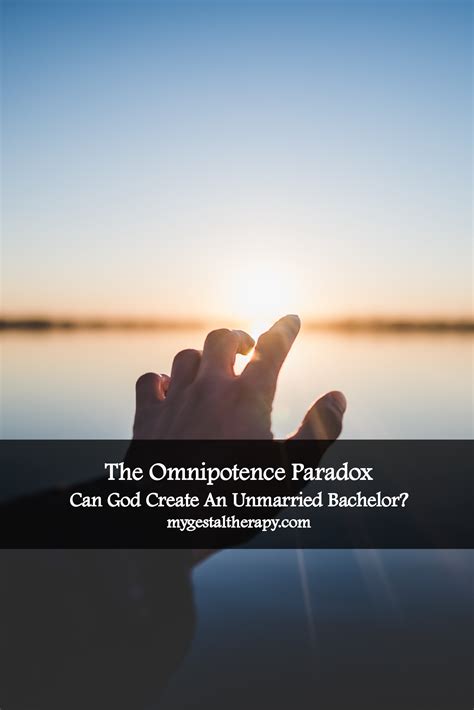 The Omnipotence Paradox | Omnipotence paradox, Paradox, Omnipotent