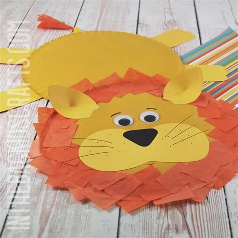 13+ Paper Plate Lion Craft - RaifeAiana