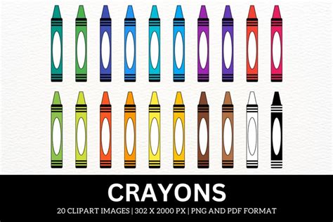 Colorful Crayons Cliparts (2271052)