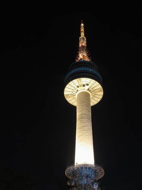 Namsan Tower Seoul Night - Free photo on Pixabay