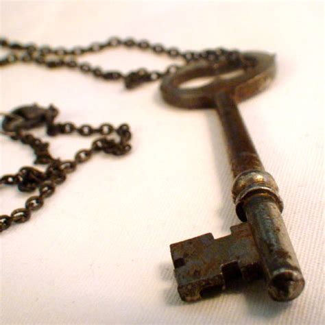 Authentic Vintage Key Necklace by SteamSociety on DeviantArt
