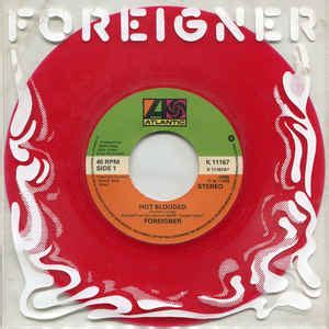 Foreigner - Hot Blooded (1978, Red Vinyl, Vinyl) | Discogs