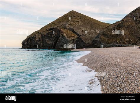 Playa de los Muertos (Los Muertos Beach) in Almeria Province, Andalusia, Spain Stock Photo - Alamy