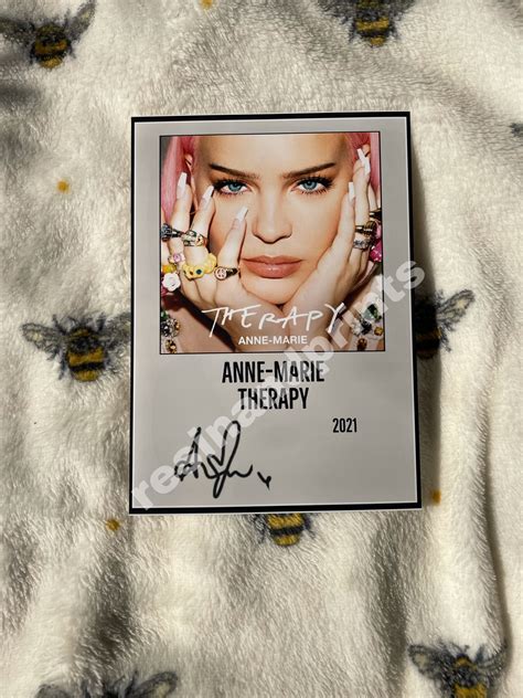 Anne-Marie Therapy Album Print | Etsy