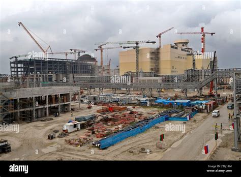 Pabna, Bangladesh - October 04, 2023: The under Construction of Rooppur ...