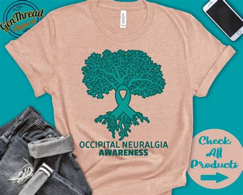 Occipital Neuralgia Shirt Occipital Neuralgia Awareness - Etsy