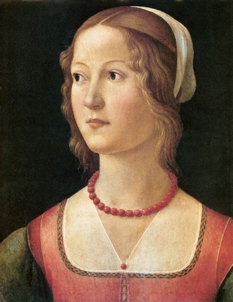 Portrait of a Young Woman - Domenico Ghirlandaio - WikiArt.org