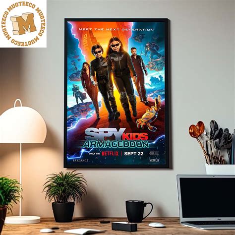 Spy Kids Armageddon Reboot Releasing September 22 On Netflix First Home Decor Poster Canvas ...