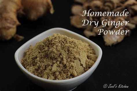 Homemade Dry Ginger Powder Recipe - Zeel's Kitchen