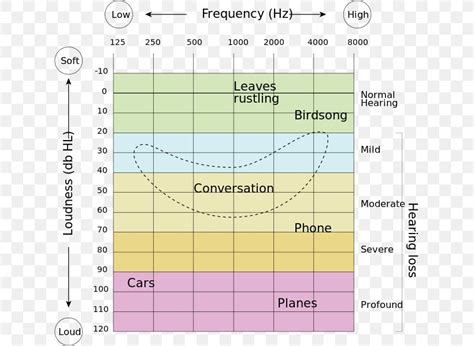 Hearing Loss Hearing Range Hearing Test Audiogram, PNG, 632x600px, Hearing, Area, Audio ...