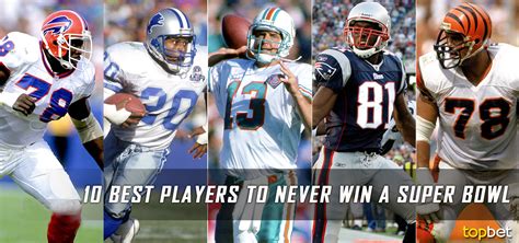 Ten Best NFL Players to Never Win a Super Bowl