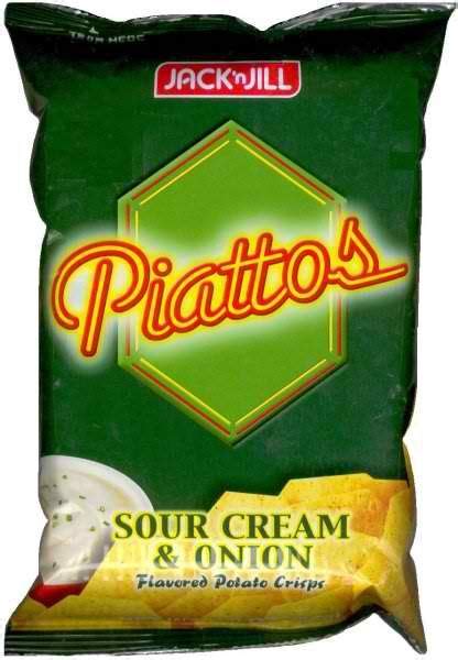 PiaTTos Sour Cream. | Sour cream and onion, Sour cream, Food