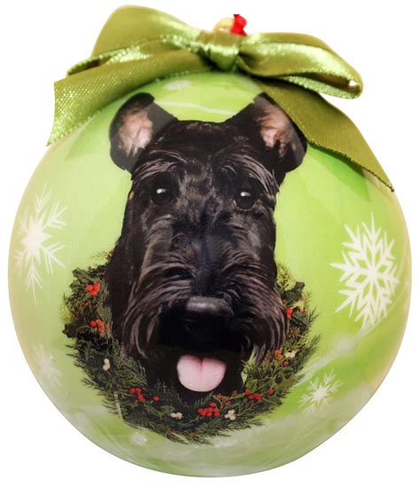 Scottish Terrier Christmas Tree Ornaments for Dog Fans