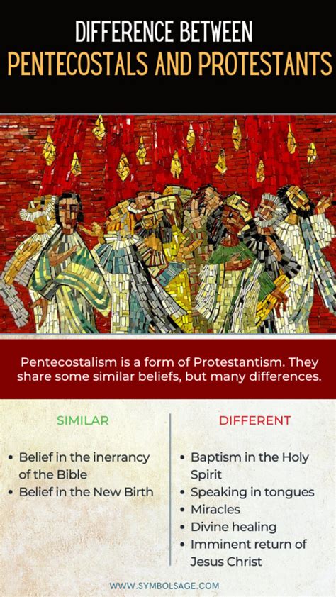 Pentecostal vs. Protestant – What Are the Differences? - Symbol Sage