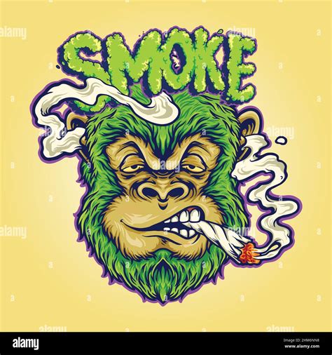 Smoking gorilla hi-res stock photography and images - Alamy