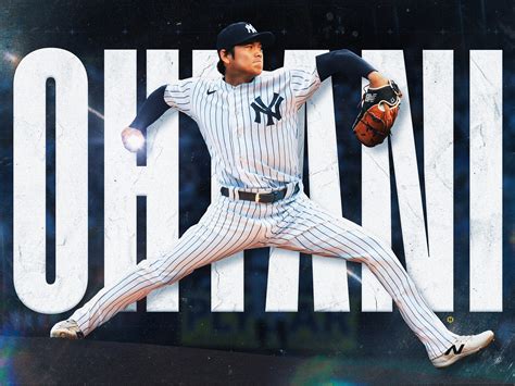 Shohei Ohtani | Yankees Jersey Swap by Tyler Hunt on Dribbble