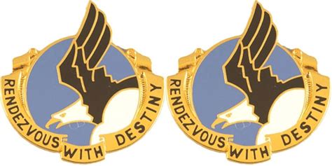 Amazon.com: 101st Airborne Division Distinctive Unit Insignia - Pair: Brooches And Pins: Clothing