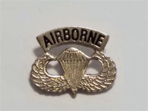 US ARMY AIRBORN Lapel Pin Hat Pins Military by MilitaryVetsApparel