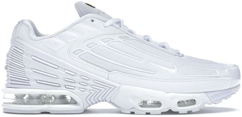 Nike Air Max Plus 3 'Triple White' CW1417-100 - Novelship