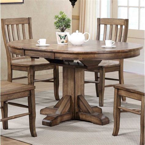 Rutledge Pedestal Dining Table with Butterfly Leaf | Oturma, Oturma odası