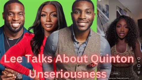 Ready To Love Lee Talks About Her Connection With Quinton On Instagram Live | Ready To Love ...