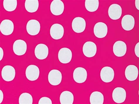 Hot Pink & White Polka Dot Gift Wrap Wrapping Paper 16 Foot Roll Arts Entertainment Party ...