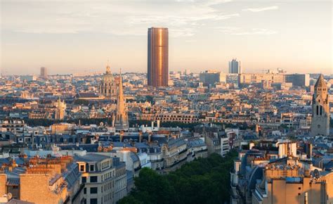 Panoramic view of Paris stock photo. Image of france - 107225802