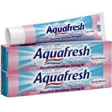 Aquafresh Sensitive Maximum Strength Fluoride Toothpaste-5.6 oz, 2 pk ...