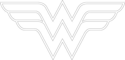 Wonder Woman Logo Drawing at PaintingValley.com | Explore collection of ...