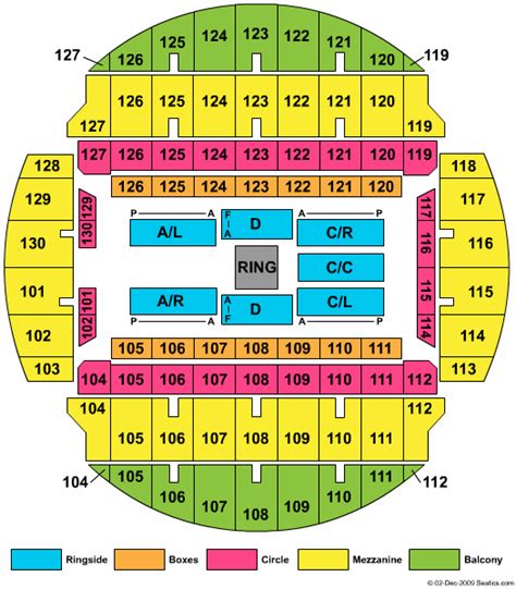 Bojangles Coliseum Seating Chart | Bojangles Coliseum Event Tickets ...