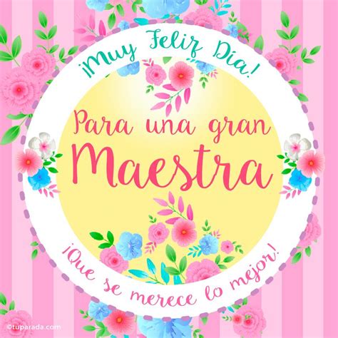 Tarjeta para una maestra especial - Día del Maestro, tarjetas, postales gratis, f… | Tarjeta de ...