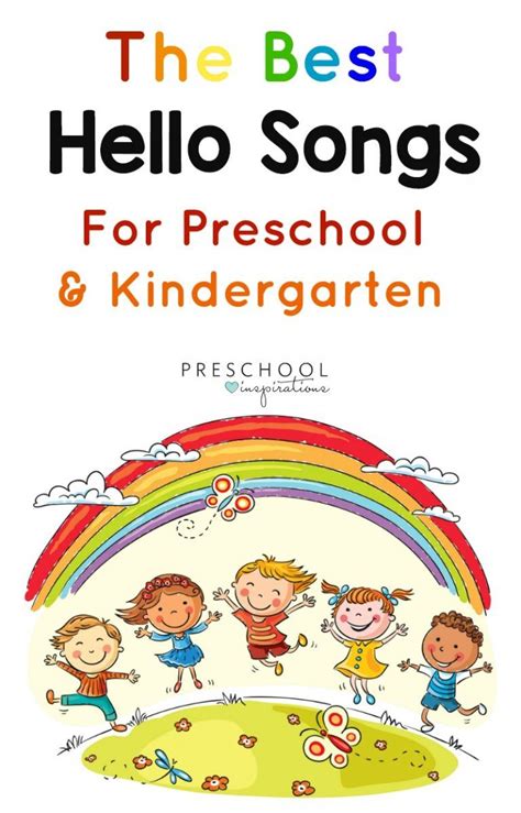 The Best Hello Songs For Your Circle Time in Preschool or Kindergarten | Hello songs preschool ...