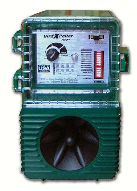 Bird Xpeller Pro Sonic Bird Repeller at BirdXCanada.com