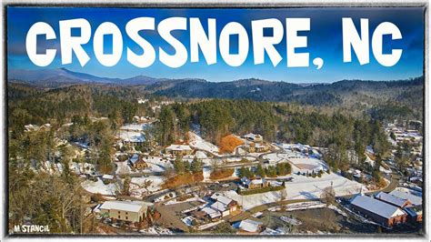 Crossnore, NC in the Snow 4K (DJI Mavic Air 2 Footage) Snow Aerials of a NC Mountain Hidden Gem ...