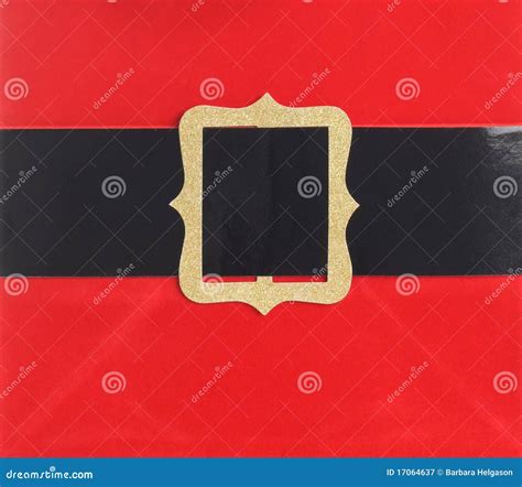 Santa Belt Buckle Royalty Free Stock Photography - Image: 17064637