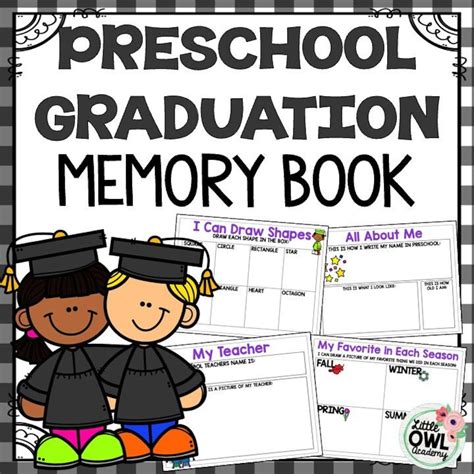 Preschool Graduation Memory Book - Etsy