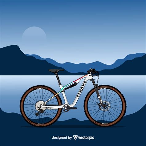 Canyon Lux CF 7 WMN bike mountain design free vector