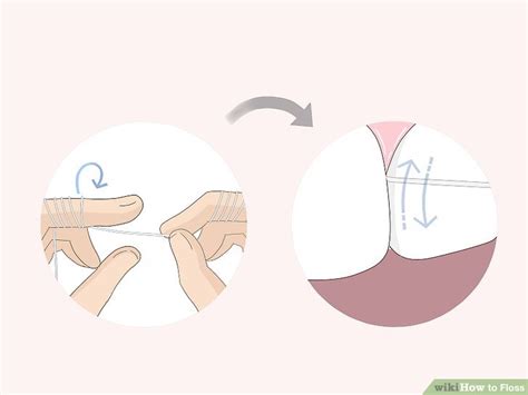 How to Floss: 14 Steps (with Pictures) - wikiHow