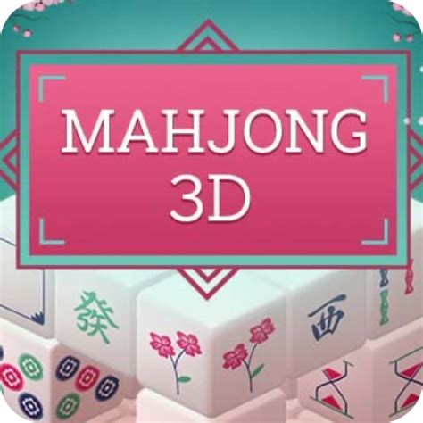 Mahjong 3D: Play Free Online at Reludi