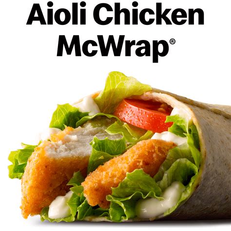 Aioli Chicken McWrap® | McDonald's Australia