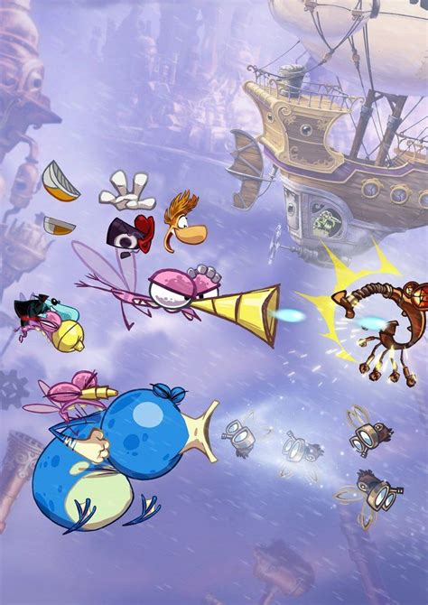 Rayman Poster | Rayman origins, Game concept art, Gaming wall art