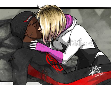 Miles x Gwen [HAPPY NEW YEAR!!] by Rider4Z on DeviantArt