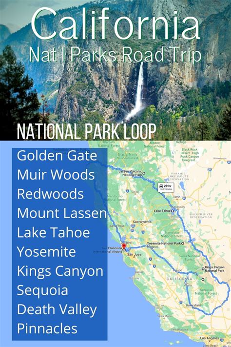 California Nat'l Parks Road Trip Pin 2 - 2 Travel Dads