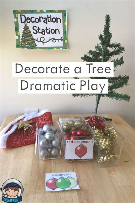 Christmas Dramatic Play Tree Lot / Winter Dramatic Play Center | Christmas kindergarten ...