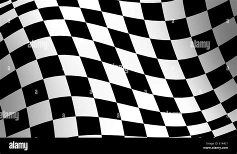 Checkered racing flag, wavy checker flag pattern Stock Photo: 69678841 - Alamy