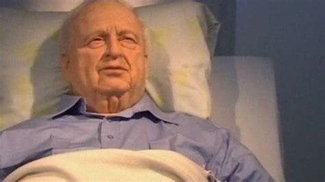 Animated Ariel Sharon coma sculpture on show in Israel - BBC News