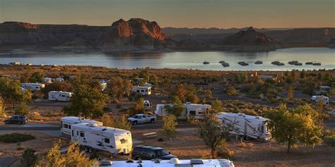 Time to get outdoors and enjoy Lake Powell camping and water activities. Offering four great RV ...