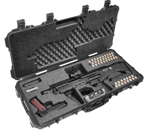 Case Club Waterproof Tactical Shotgun Case with Silica Gel & Accessory Box