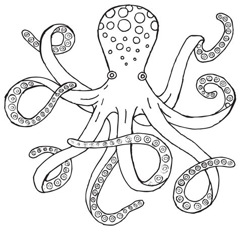 Free Octopus Clipart Black And White, Download Free Octopus Clipart ...